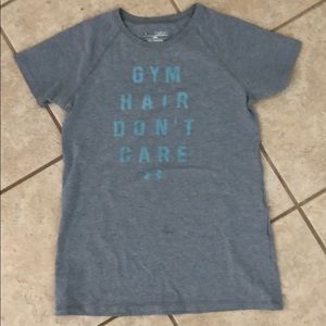 Girls under armour athletic shirt